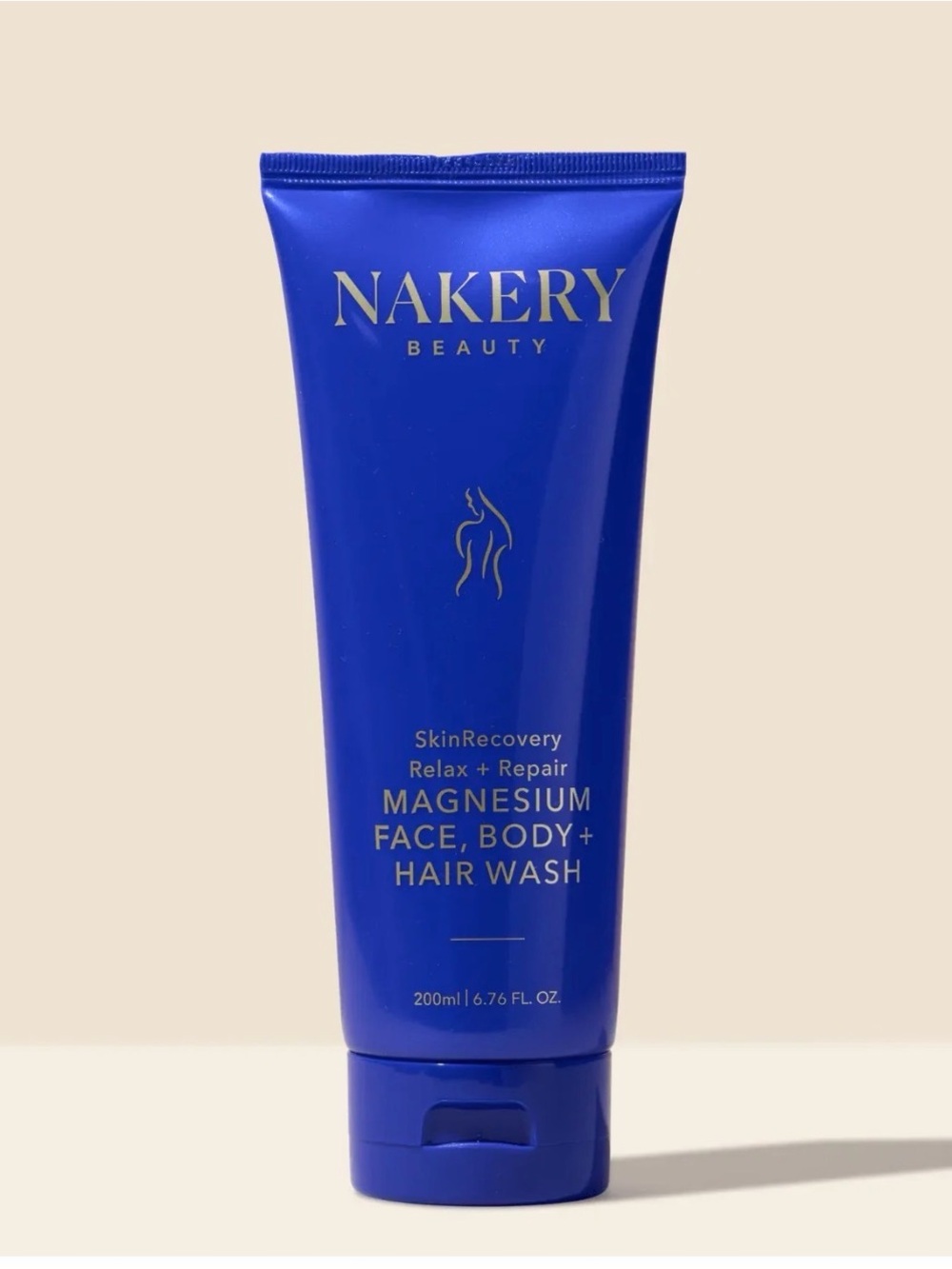 Nakery Beauty Magnesium Face, Body + Hair Wash - Blue